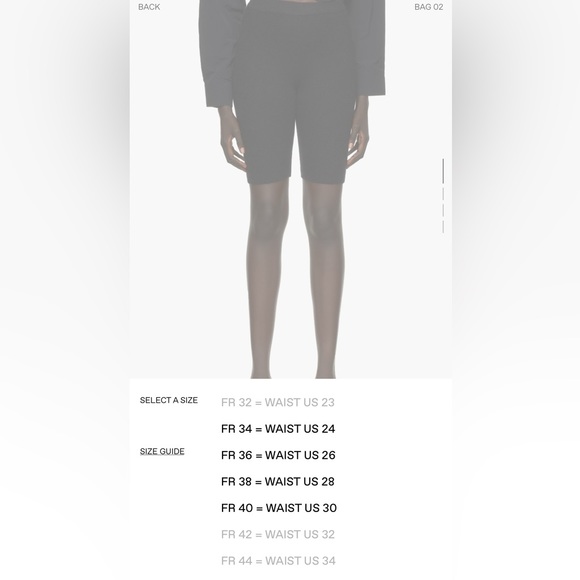 JACQUEMUS shorts Le Short Arcania black size 44 XXL used preloved - Picture 10 of 10